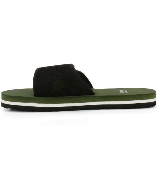 DOCTOR EXTRA SOFT - Olive Mens Slide Flip Flop - None