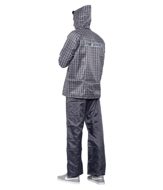 Zacharias Grey Rain Suit - 2XL