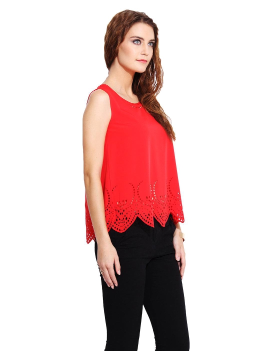 PORSORTE LaserCut  Red Top-S / RED