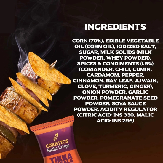 Cornitos Nacho Crisps, Tikka Masala, 55G