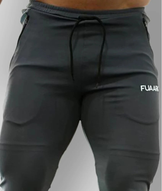 Fuaark - Dark Grey Polyester Mens Sports Joggers ( Pack of 1 ) - M