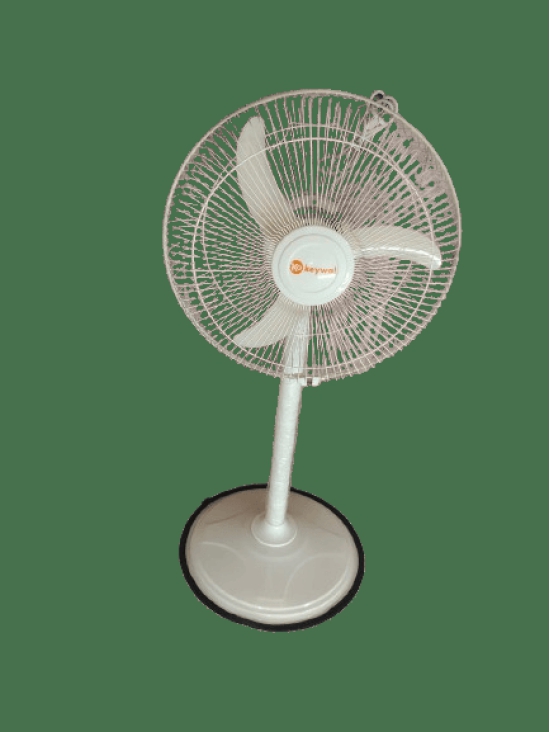 MyChetan Keywal  2400 RPM High Speed 400 MM Bullet Fan | Pedestal Fan | Farrata Fan With Adjustable Height with X-Flow Technology (Ivory)