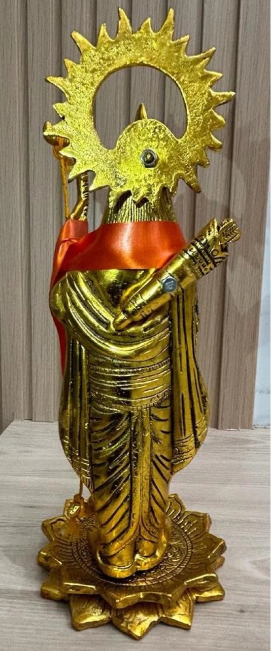 Aarna Creations Hand Crafted Metal Ram Idol| Sacred Ram Murti| Antique and Beautiful Ram Idol