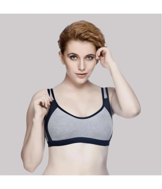 Kiran Enterprises Multicolor Cotton Non Padded Womens Everyday Bra ( Pack of 2 ) - None