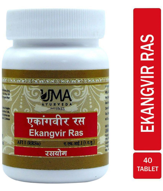 UMA AYURVEDA Ekangvir_Ras_40_Tab Tablet 1 kg Pack Of 1