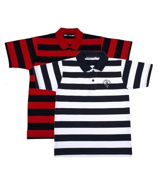 NeuVin Cotton Polo Tshirts for Boys - None