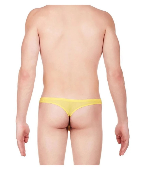 La Intimo Nylon Mens Trunks ( Yellow ) - S