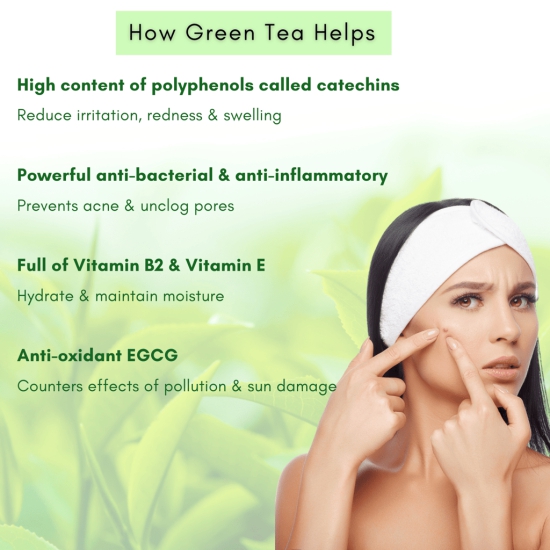 Green Tea Clarity Anti Acne Kit for Oily & Acne Prone Skin