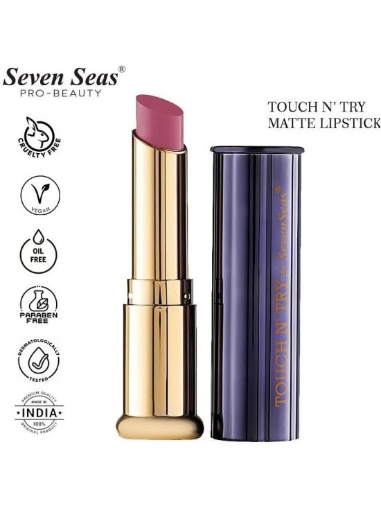 Seven Seas TOUCH N TRY Lipmatte Lipstick (Froly 3,3.8g)