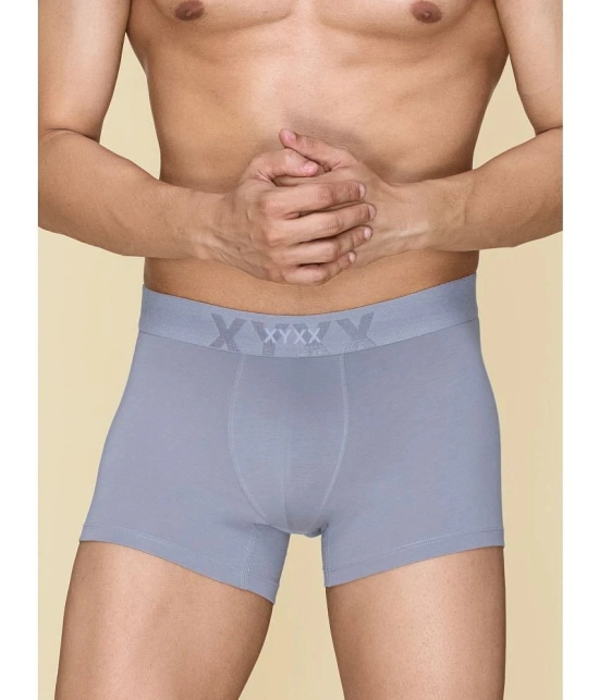 XYXX Cotton Mens Trunks ( Light Grey ) - None