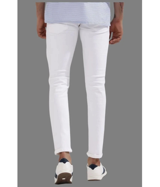 x20 - White Denim Skinny Fit Mens Jeans ( Pack of 1 ) - None