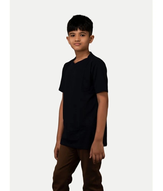 Radprix Dark Blue Cotton Blend Boys T-Shirt ( Pack of 1 ) - None