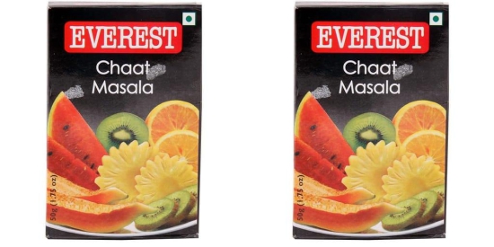 Everest Spices | Chat Masala Powder | 100 Gm Each | Pack of 2 | 200 Gm Pack