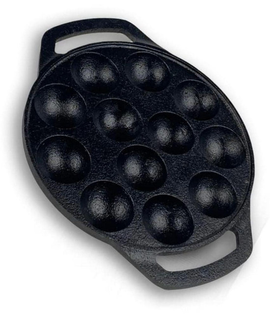 TISYAA - Appam Patra Cast Iron Non-Stick Appam Patra ml ( Pack of 1 )