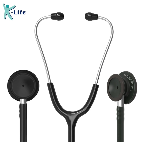 K-life ST-101 Professional Single head Chest Piece for medical students nurses doctors Acoustic Stethoscope