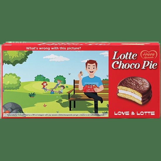 Lotte Choco Pie, 168 Gm