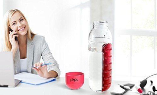 Askyl 7 Days Pill Box With Water Bottle