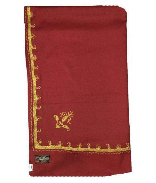 kashmiri shawls Maroon Kashmiri Shawl