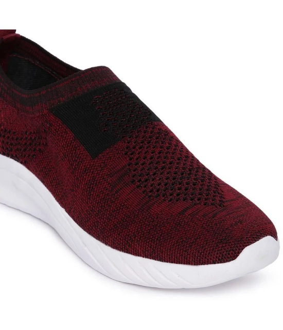 Paragon - Maroon Mens Sports Running Shoes - None