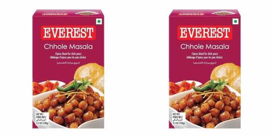 Everest Spices | Chhole Masala Powder | 100 Gm Each | Pack of 2| 200 Gm Pack