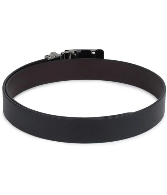 Loopa - Black 100% Leather Mens Formal Belt ( Pack of 1 ) - None