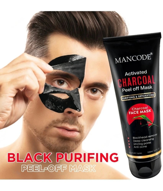 Mancode - Cleansing Peel Off Mask For All Skin Type ( Pack of 1 )