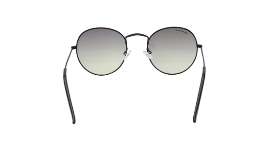 Black Round Unisex Sunglasses (M259GR5V)