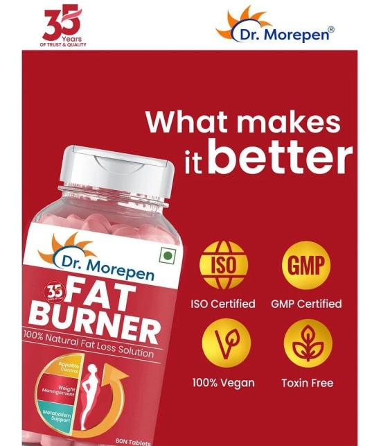 Dr. Morepen Fat Burner Tablets With Green Coffee - 60 Veg Tablets Pack Of 2