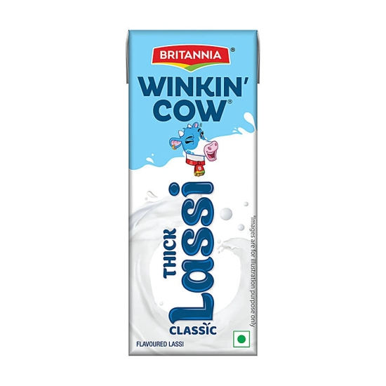 Britannia Winkin Cow Lassi Clasic, 180 Ml