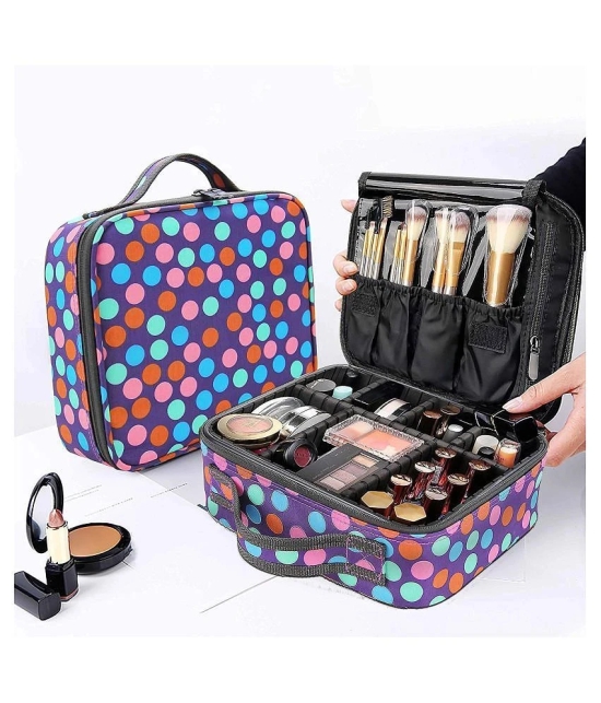 House Of Quirk Multi Color Makeup Cosmetic Storage Case