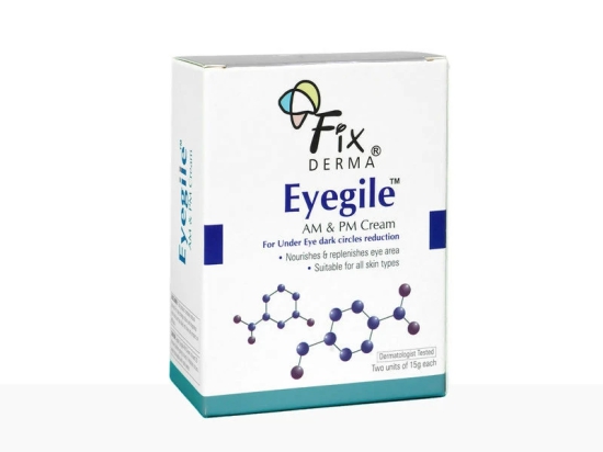 Fix Derma Eyegile AM & PM Cream (Pack Of 2 x15 gm)