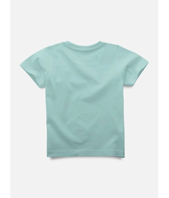 HELLCAT - Mint Green Cotton Blend Boys T-Shirt & Shorts ( Pack of 1 ) - None