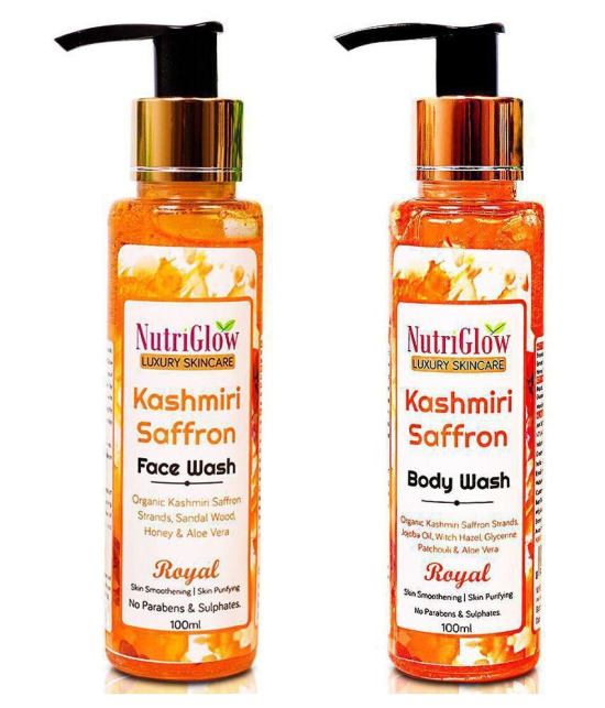 Nutriglow Face Wash + Body Wash_100 Each Face Wash 200 mL Pack of 2