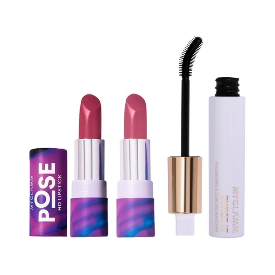 Twist it Mascara + POSE HD Lipstick