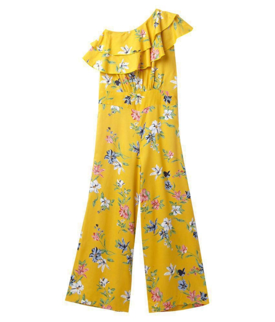 Cub Mcpaws - Yellow Rayon Girls Jumpsuit ( ) - None