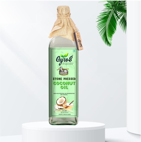 Stone Pressed Coconut Oil-1L Plastic Bottle