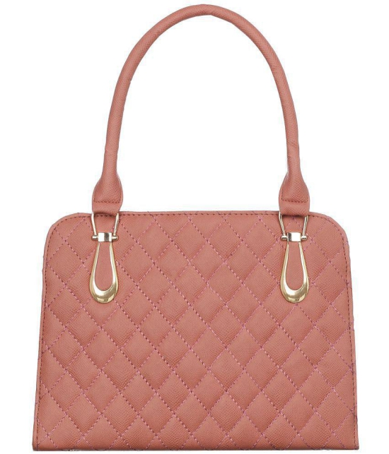 Naples - Rose Gold PU Shoulder Bag - Rose Gold