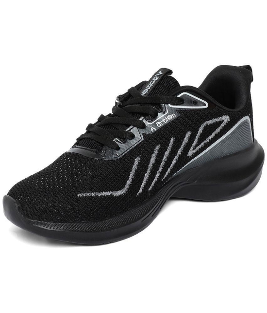 Action - Black Men's Sports Running Shoes - None