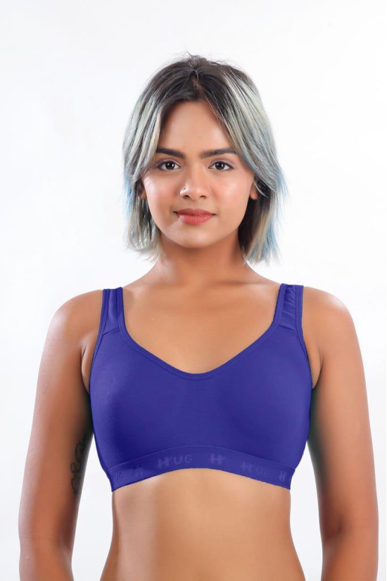 Women Hug Sports Bra Ink Blue