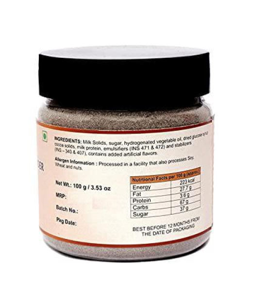 foodfrillz Whipping Cream Powder - All-purpose/Vanilla and Chocolate Flavour Combo (100 g x 2) 200 g