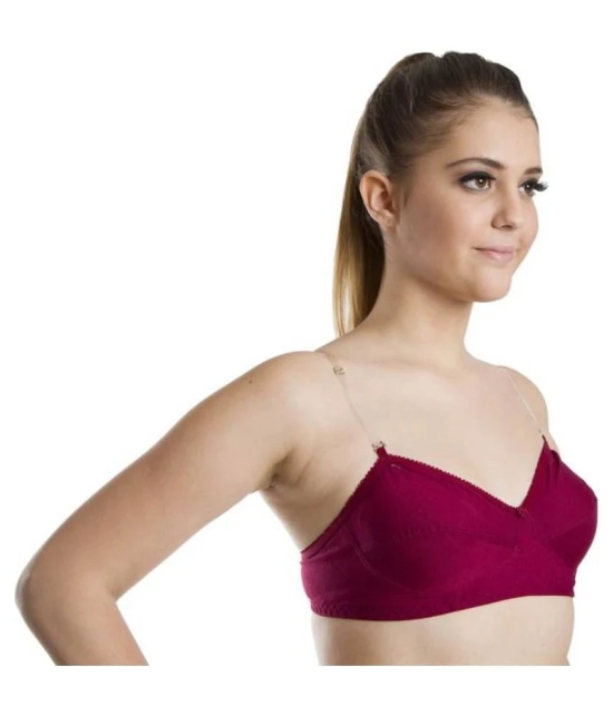 TCG Cotton Strapless - Maroon - 30