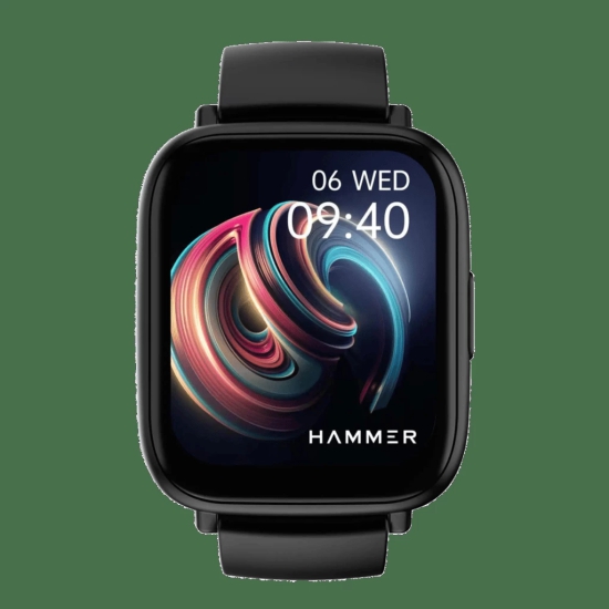 Hammer Fit+ Bluetooth Calling Smart Watch With largest 1.85