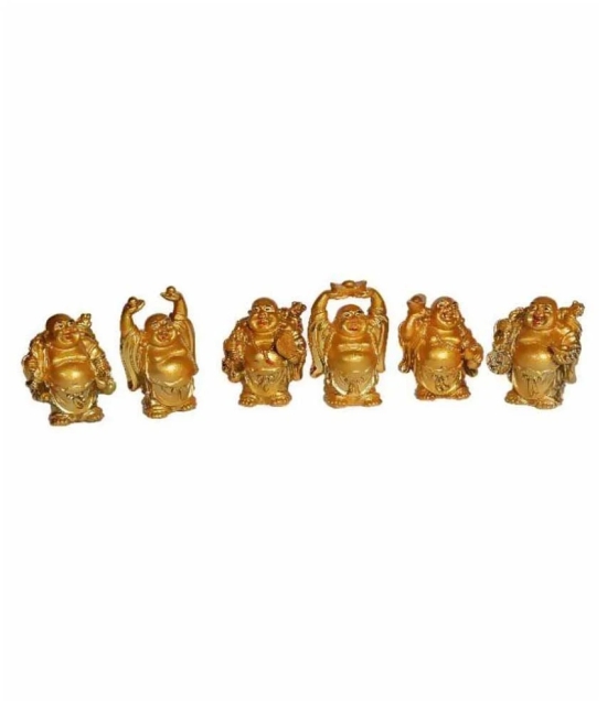 Bgroovy Laughing buddha Set of 6 (Small)