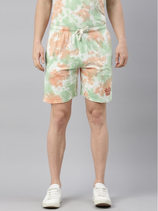 JOVEN MENS TIE-DYE SHORTS(SHORTS ONLY)-L