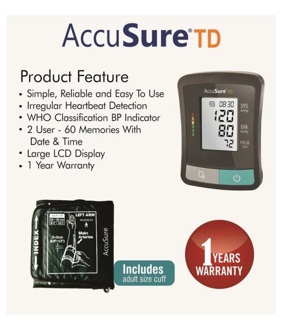 Accusure TD TD - Blood Pressure Monitor