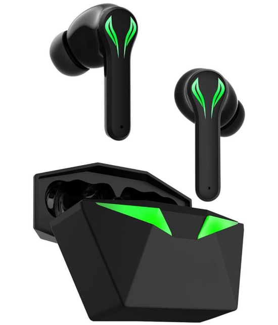 VEhop Voy Play Low Latency In Ear True Wireless (TWS) 48 Hours Playback IPX4(Splash & Sweat Proof) Low Latency,Powerfull bass -Bluetooth V 5.0 Black