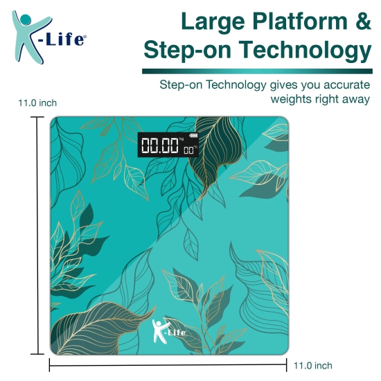 K-life WS-107 Electronic Digital Weight Check machine For Human Body 180kg Capacity Weighing Scale?