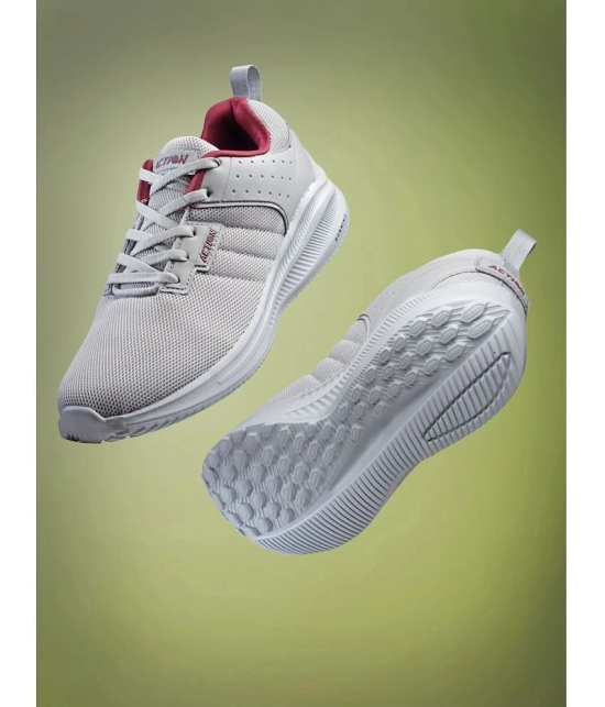 Action Sports Shoes For Men Gray Mens Sports Running Shoes - None