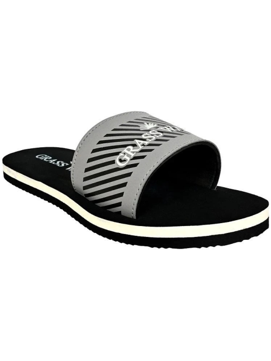 GRASS WALK Black Mens Daily Slipper - None