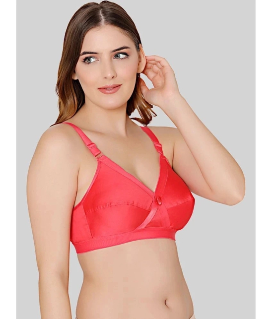 Bodycare Coral Cotton Blend Non Padded Womens Minimizer Bra ( Pack of 1 ) - None